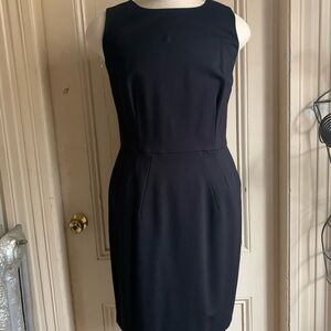 Classic Black Sheath Dress - Women's Professional Dress